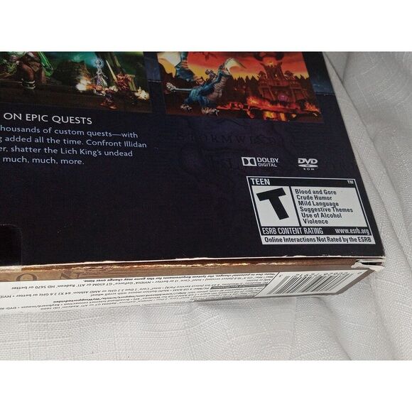 *SEALED* WORLD OF WARCRAFT BATTLECHEST PC/MAC COLLECTION BOX WINDOWS BLIZZARD - Picture 10 of 16